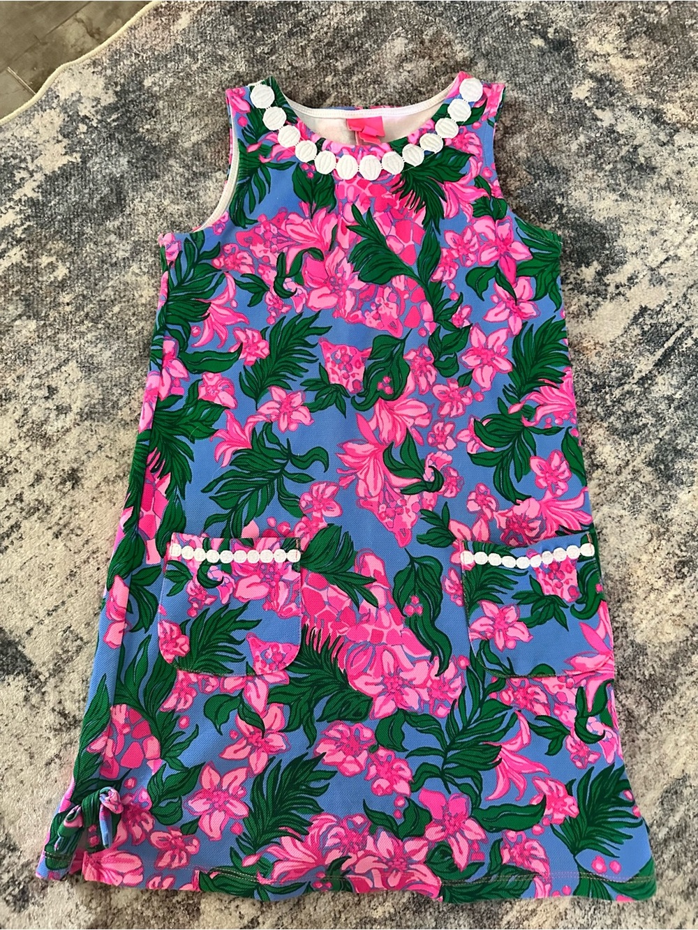 Lilly Pulitzer girl Safari sunset dress